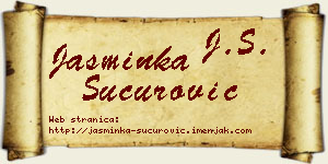 Jasminka Šućurović vizit kartica